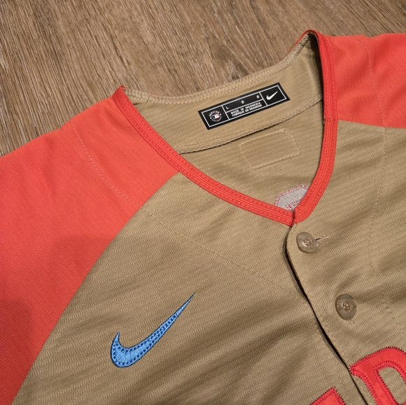 Garrett Crochet 2024 ALL STAR GAME WHITE SOX MENS MEDIUM M NEW STITCHED - Picture 4 of 11